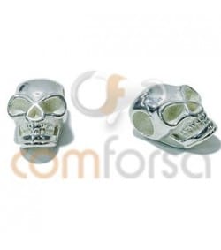 Entremeio caveira 7 x 11 mm ( 3 Ø)