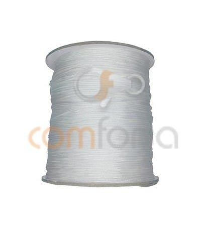 Nylon trançado branco 1 mm