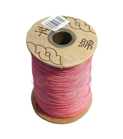 Nylon trançado rosa claro 0.8 mm